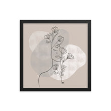 Load image into Gallery viewer, Grow your mind Framed poster
