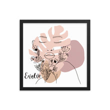 Load image into Gallery viewer, Evolve Framed poster
