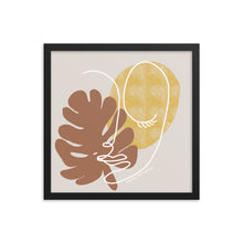 Load image into Gallery viewer, Facing to the sun Framed  poster
