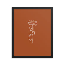 Load image into Gallery viewer, Grow yourself Framed poster
