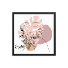 Load image into Gallery viewer, Evolve Framed poster
