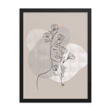 Load image into Gallery viewer, Grow your mind Framed poster
