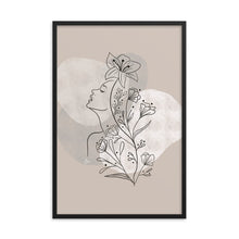 Load image into Gallery viewer, Connect to your inner self Framed poster
