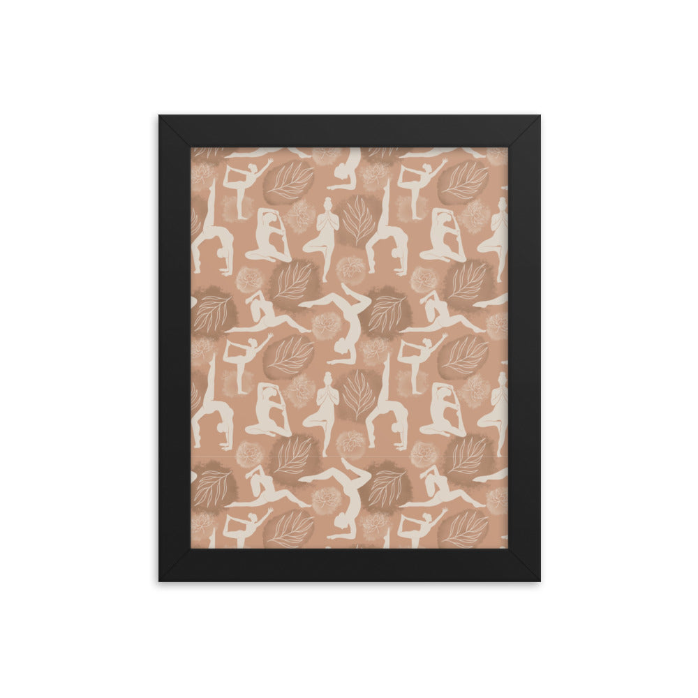 Asana Framed poster
