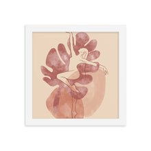 Load image into Gallery viewer, Dancing Heart Framed poster
