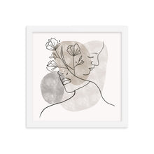 Load image into Gallery viewer, Gemini Beauty Framed poster
