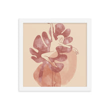 Load image into Gallery viewer, Dancing Heart Framed poster
