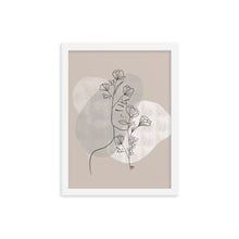 Load image into Gallery viewer, Grow your mind Framed poster
