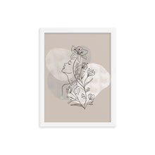 Load image into Gallery viewer, Connect to your inner self Framed poster

