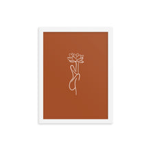 Load image into Gallery viewer, Grow yourself Framed poster
