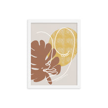 Load image into Gallery viewer, Facing to the sun Framed  poster
