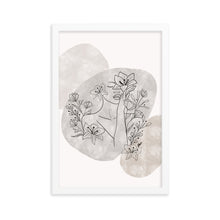 Load image into Gallery viewer, Self bloom Framed poster
