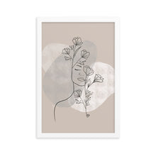 Load image into Gallery viewer, Grow your mind Framed poster
