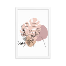 Load image into Gallery viewer, Evolve Framed poster
