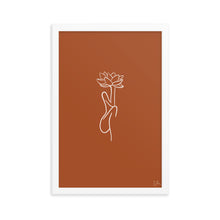 Load image into Gallery viewer, Grow yourself Framed poster
