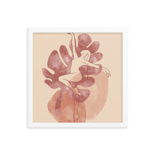 Load image into Gallery viewer, Dancing Heart Framed poster
