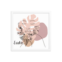Load image into Gallery viewer, Evolve Framed poster
