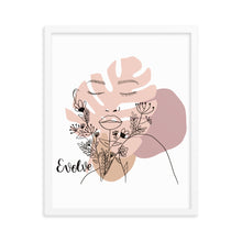 Load image into Gallery viewer, Evolve Framed poster
