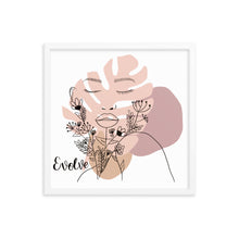 Load image into Gallery viewer, Evolve Framed poster
