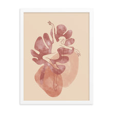Load image into Gallery viewer, Dancing Heart Framed poster
