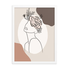 Load image into Gallery viewer, Be-you-tiful line art Framed poster
