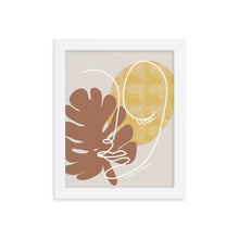 Load image into Gallery viewer, Facing to the sun Framed  poster
