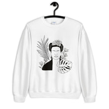 Load image into Gallery viewer, Frida minimal line drawing Unisex Sweatshirt
